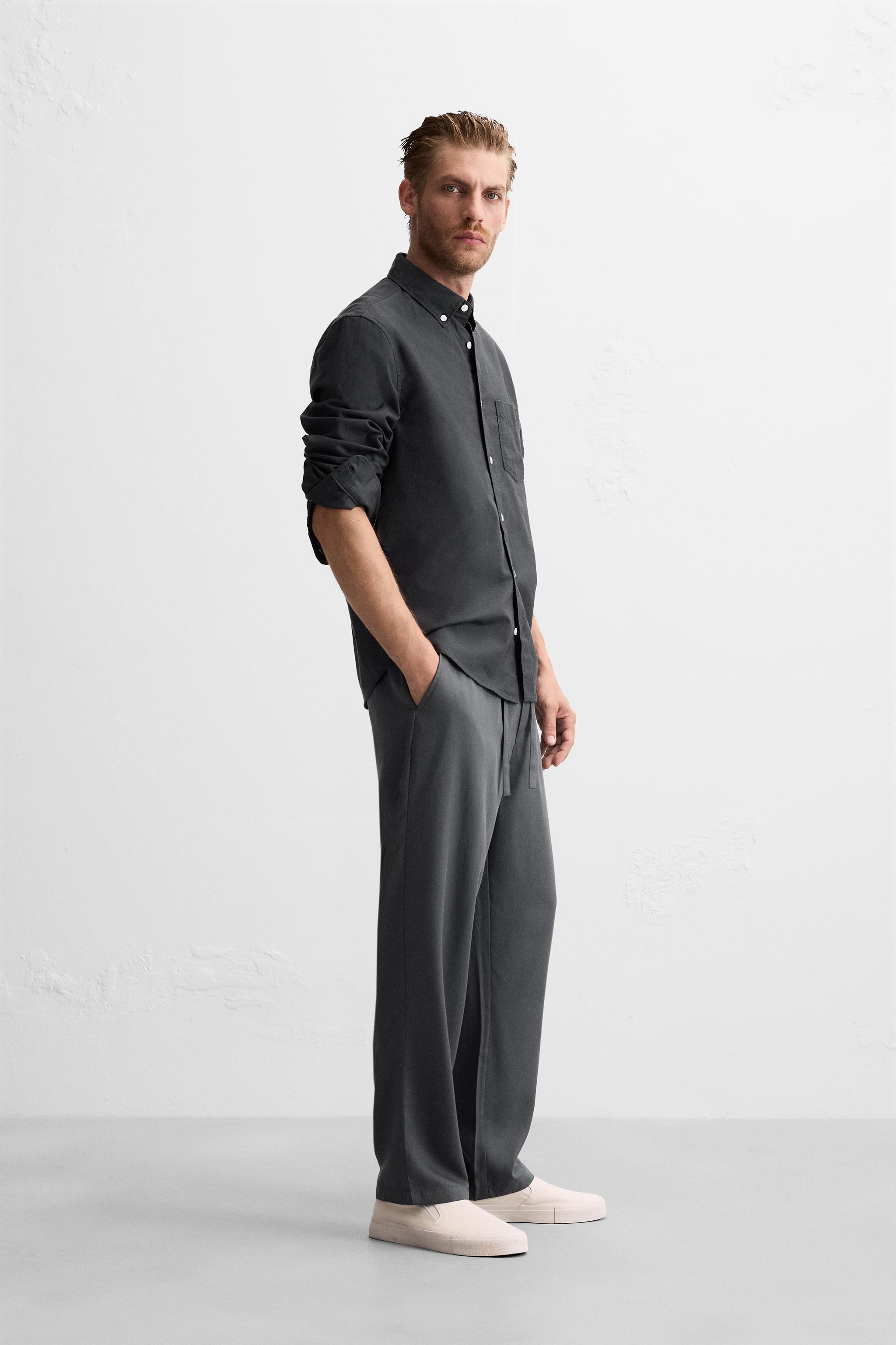 LYOCELL JOGGER WAIST PANTS