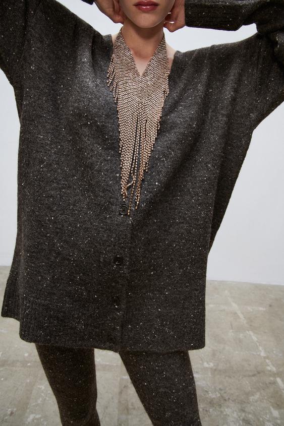 Εικόνα 0 του ΚΟΛΙΕ ΚΑΤΑΡΡΑΚΤΗΣ ΜΕ ΚΟΣΜΗΜΑΤΑ από Zara