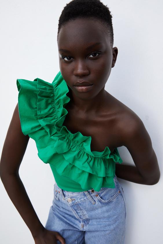 Εικόνα 1 του ΑΣΥΜΜΕΤΡΟ ΚΟΡΜΑΚΙ ΜΕ ΒΟΛΑΝ από Zara