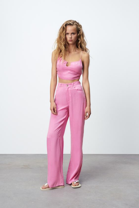 Εικόνα 0 του ΡΙΧΤΟ ΤΟΠ CROPPED από Zara