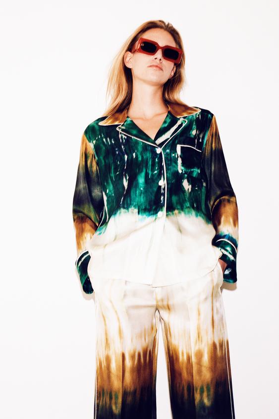 Εικόνα 1 του ΜΕΤΑΞΩΤΟ ΠΑΝΤΕΛΟΝΙ TIE DYE LIMITED EDITION από Zara