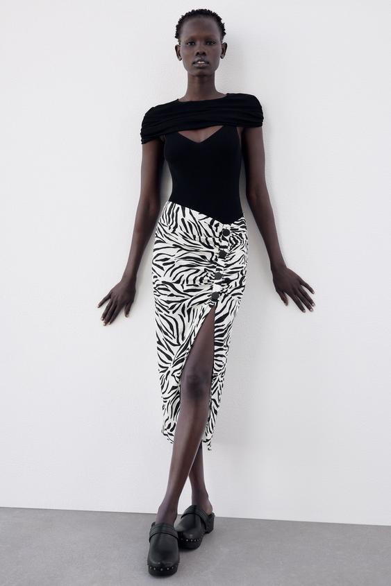 Εικόνα 0 του ΦΟΥΣΤΑ ANIMAL PRINT από Zara