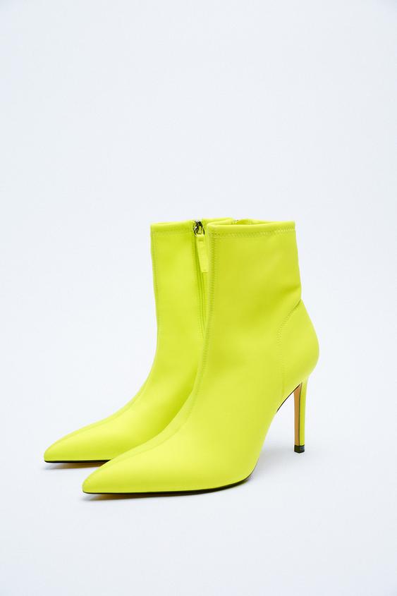 Εικόνα 3 του ΜΠΟΤΑΚΙ ΑΠΟ ΥΦΑΣΜΑ ΜΕ ΤΑΚΟΥΝΙ από Zara