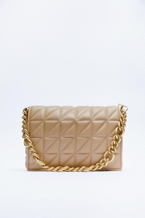 Εικόνα 0 του ΤΣΑΝΤΑ ΩΜΟΥ ΚΑΠΙΤΟΝΕ ΜΕ ΑΛΥΣΙΔΑ από Zara