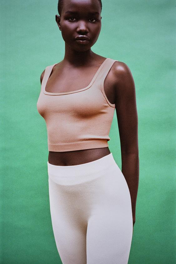 Εικόνα 5 του ΤΟΠ CROP SEAMLESS από Zara